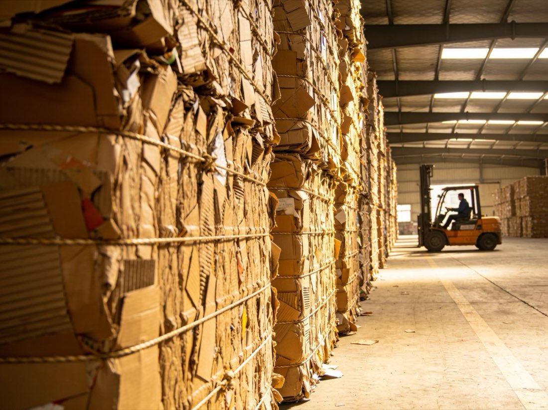 Cartón y todo tipo de papel — recyclable material we buy in Long Beach, CA